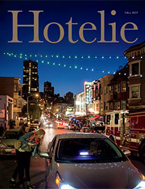 Hotelie magazine Fall 2017 cover