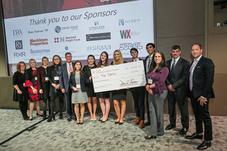 Winners of the Cornell International Real Estate Case Competition
