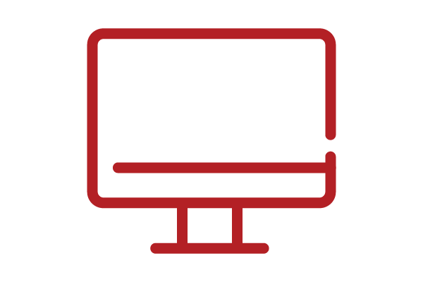 Desktop computer icon