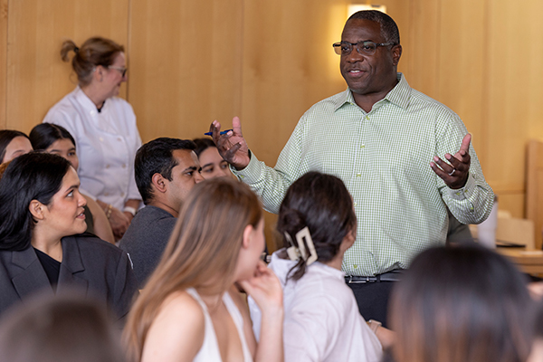 Doug Miller teaching a class.