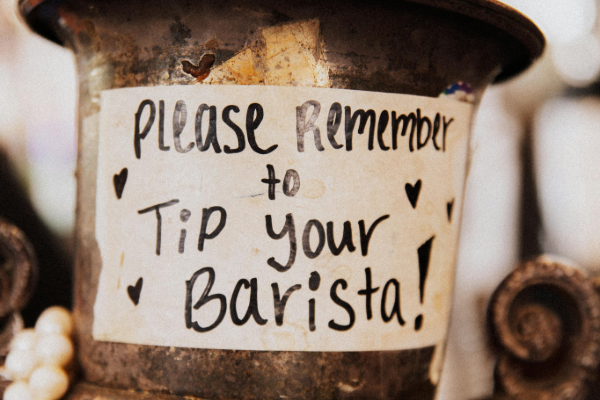 Tip jar