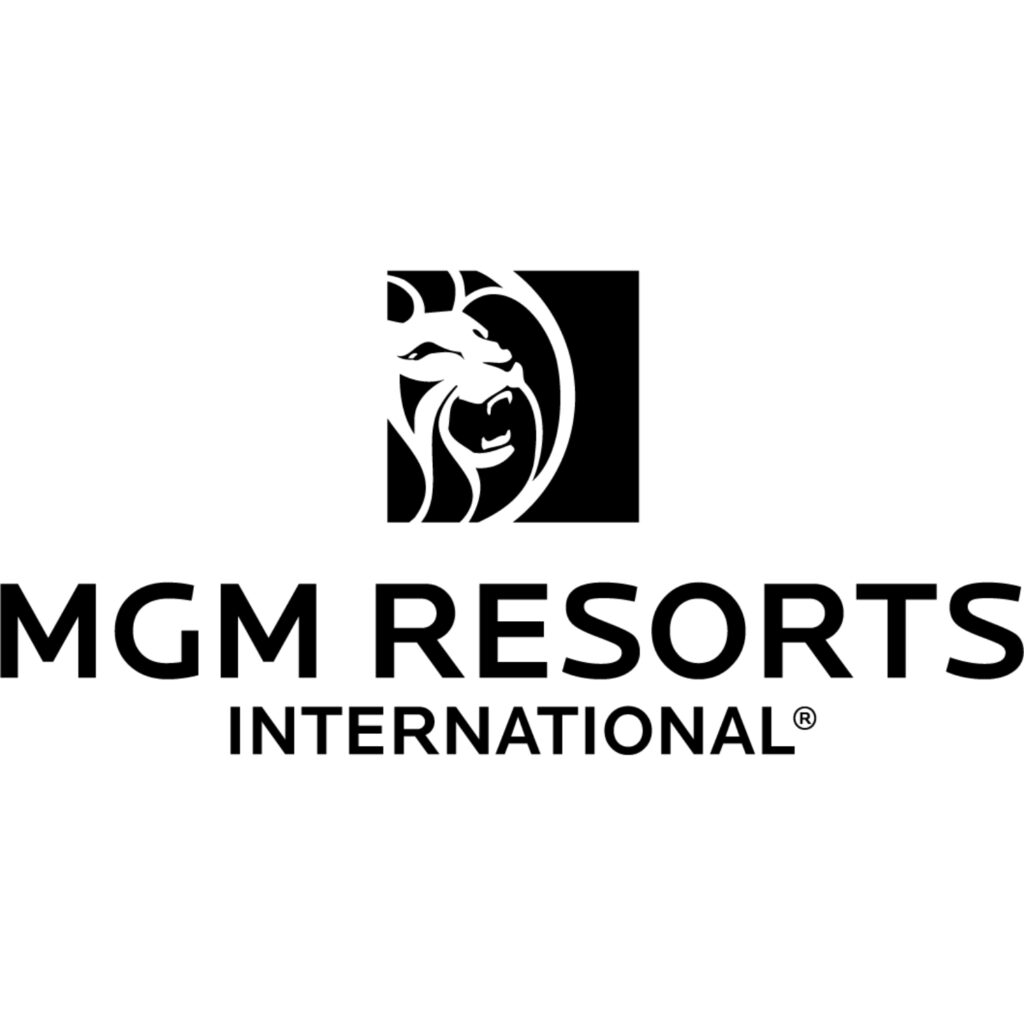 MGM Resorts International logo in black